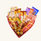 מארז לב מלא בשוקולדים מתוקים | DINOS