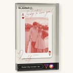 StoryGlass™ - בלוק קריסטל עם סטורי בעיצוב אישי