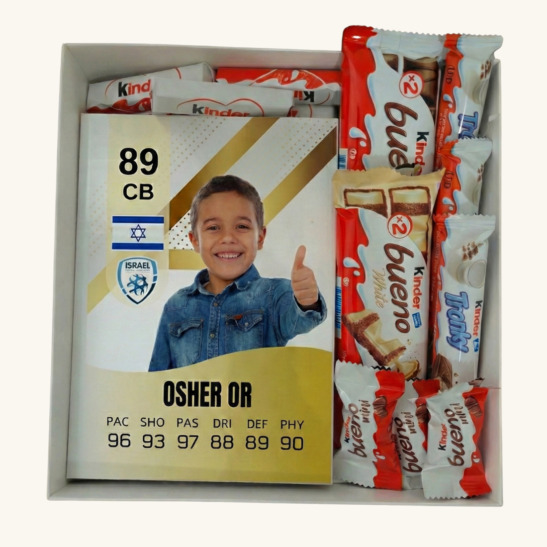 Pro Player Card – מהדורת הזהב | כרטיס שחקן בעיצוב אישי