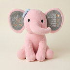 בובת פיל עם תעודת לידה לבן או לבת