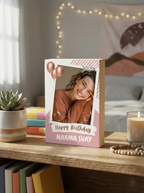 בלוק יום ההולדת לחגוג את הרגע בסטייל – התמונה שלך, התאריך שלך