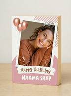 בלוק יום ההולדת לחגוג את הרגע בסטייל – התמונה שלך, התאריך שלך