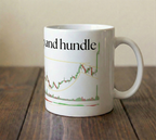 the stock market mug - ספל מודפס לסוחרים | דינוס