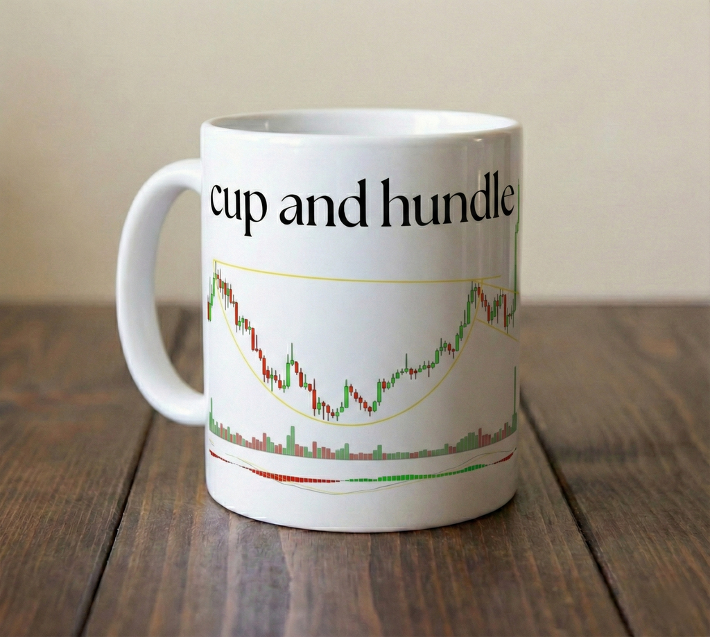 the stock market mug - ספל מודפס לסוחרים | דינוס
